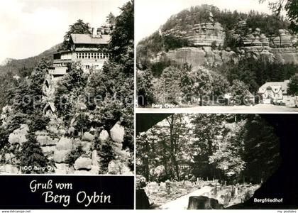 72965663 Oybin Berg-Oybin und Bergfriedhof Kurort Oybin