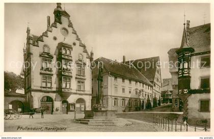 73770371 Pfullendorf Marktplatz Rathaus Brunnen Pfullendorf