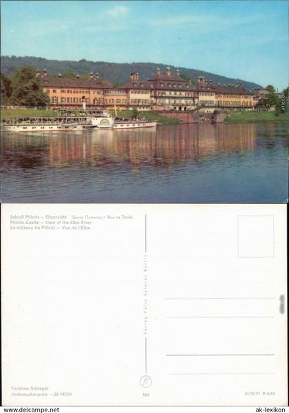 Pillnitz Schloss Pillnitz Ansichtskarte c1965