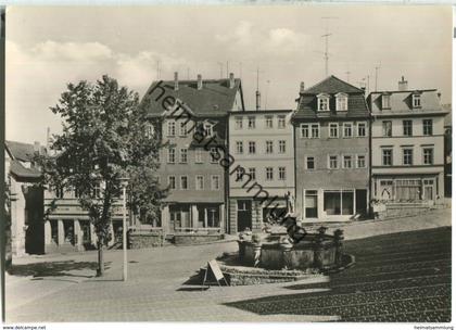 Pößneck - Markt - Foto-Ansichtskarte