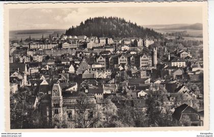 Pößneck old postcard travelled 1938 Pößneck Pmk b170620