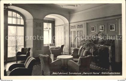 72114331 Neu Fahrland Bibliothekszimmer Sanatorium Heinrich Heine