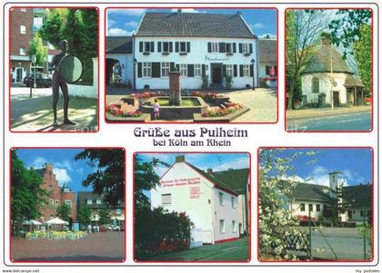 Pulheim Motive im Ortszentrum