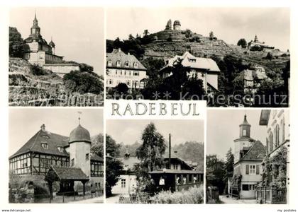 73033676 Radebeul Schloss Stadtansichten Radebeul