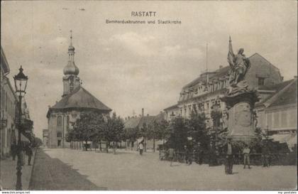 70867777 Rastatt Rastatt Bernhardusbrunnen Kirche  x Rastatt