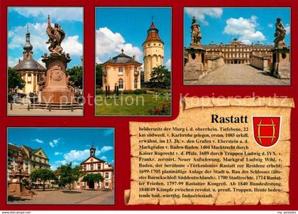 73213371 Rastatt Denkmal Schloss Park Stadtplatz Rastatt