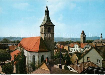 73181222 Ravensburg Wuerttemberg Gotische Pfarrkirche Sankt Jodok Ravensburg Wue