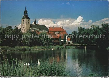 72498876 Regen Partie an der Regen Kirche