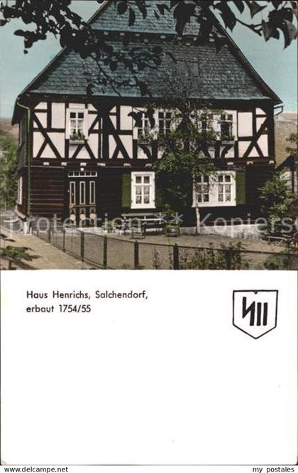 72010729 Salchendorf Neunkirchen Haus Henrichs 18. Jhdt. Salchendorf Neunkirchen