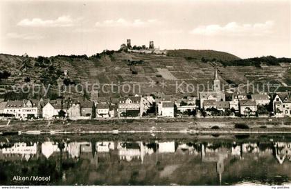 43348906 Alken Koblenz Panorama Schloss Alken Koblenz