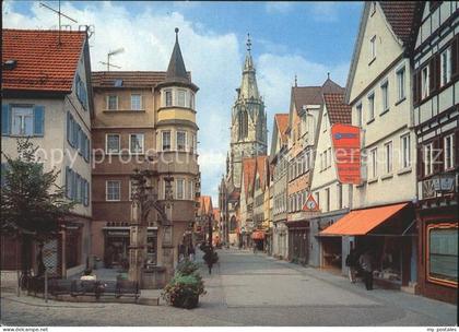 72004138 Reutlingen Wilhelmstrasse Lindenbrunnen Marienkirche Reutlingen