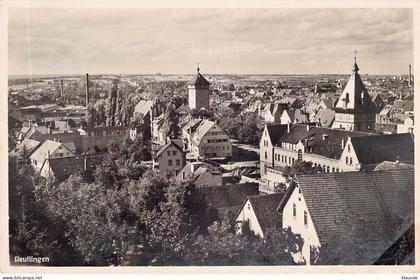 Reutlingen - Panorama gel.1937