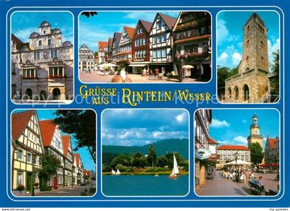 73229854 Rinteln Marktplatz Fachwerkh?user Museum  Rinteln