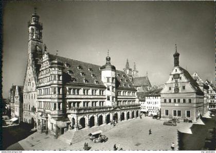 70094093 Rothenburg Tauber Rothenburg Tauber Rathaus Marktplatz Rothenburg