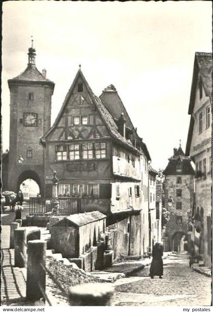 70097878 Rothenburg Tauber Rothenburg Tauber Ploenlein