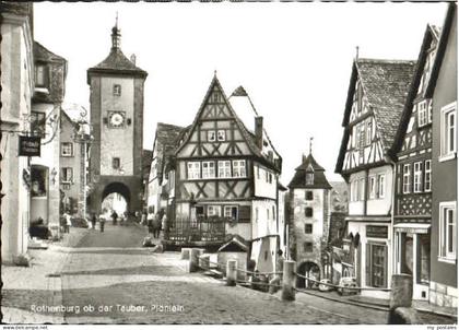 70097901 Rothenburg Tauber Rothenburg Tauber Ploenlein Rothenburg