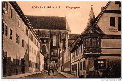 Allemagne - BADE WURTEMBERG - ROTTENBURG - Klingengasse