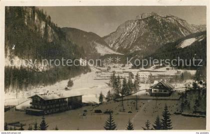 43187647 Ruhpolding Winterpanorama Chiemgauer Alpen