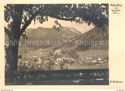 43187744 Ruhpolding Panorama Blick zum Hochfelln Chiemgauer Alpen