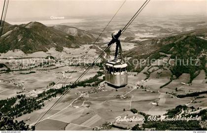 43495918 Ruhpolding Rauschbergbahn Chiemgauer Alpen Fernsicht zum Chiemsee