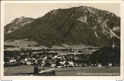 71434583 Ruhpolding Panorama mit Rauschberg Chiemgauer Alpen