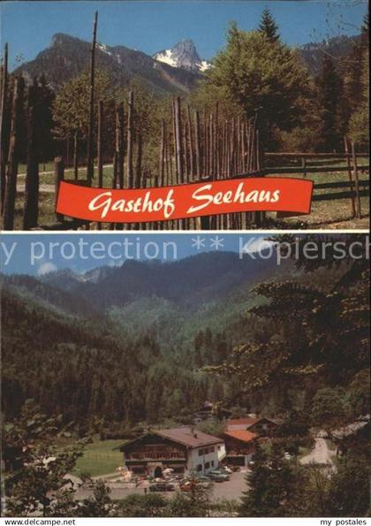 71604107 Ruhpolding Gasthof Seehaus Chiemgauer Alpen