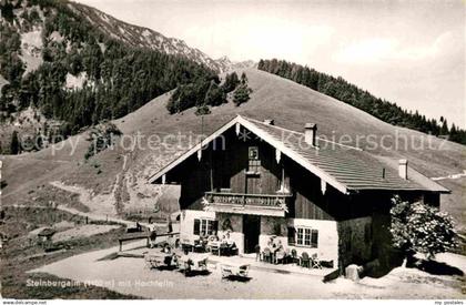 72893570 Ruhpolding Steinbergalm mit Hochfelln Chiemgauer Alpen