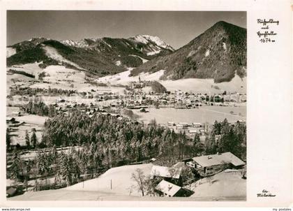 72986114 Ruhpolding Winterpanorama mit Hochfelln Chiemgauer Alpen