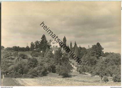 Saalfeld - HOG Obstgut - Foto-AK Handabzug - Verlag Rudolf Otte Pössneck