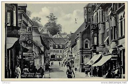 allemagne -ref A652-  homburg - saar   - carte bon etat   -