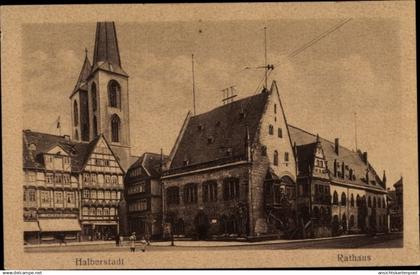 CPA Halberstadt Saxe Anhalt, Rathaus