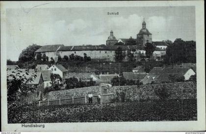 CPA Hundisburg Haldensleben in Saxe Anhalt, Schloss