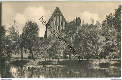 Kalbe (Milde) - Burggraben und Ruine - VEB Bild und Heimat Reichenbach