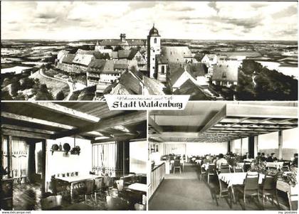 70107098 Waldenburg Sachsen Stadt Waldenburg Restaurant Cafe  x 1971 Waldenburg