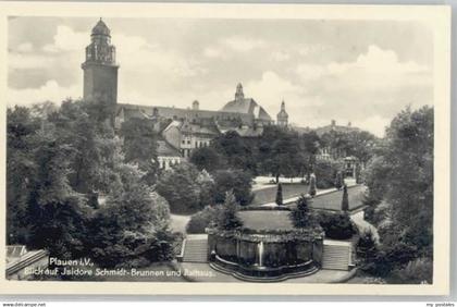 70126857 Plauen Vogtland Plauen Isidore Schmidt-Brunnen  *