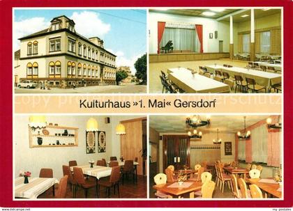 73209453 Gersdorf Hohenstein-Ernstthal Kulturhaus 1. Mai Saal Restaurant