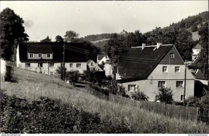 CPA Neudorf Sehmatal im Erzgebirge, Teilansicht, Häuser