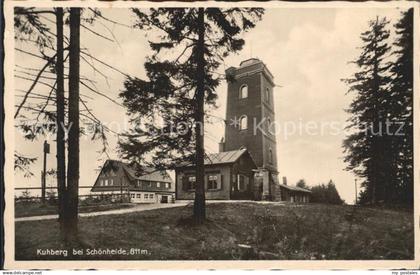 Kuhberg Schoenheide bei Schoenheide neues Berghaus