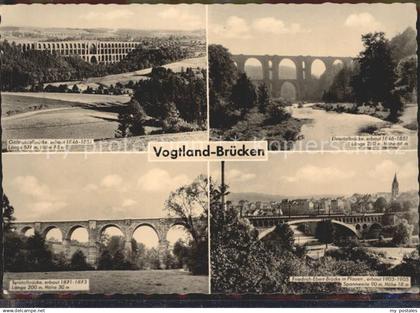 Plauen Vogtland Vogtland- Bruecken Elstertalbruecke