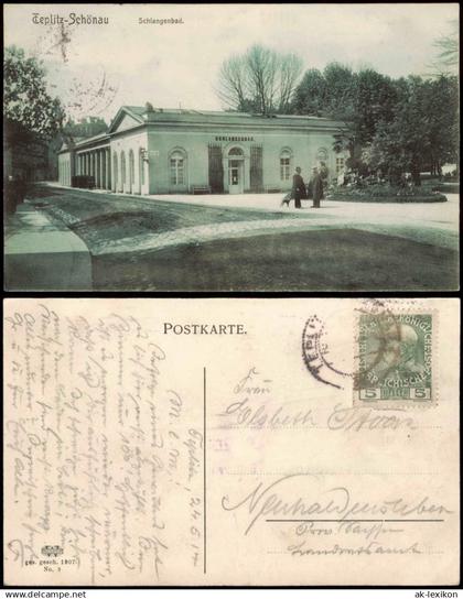 Ansichtskarte Schlangenbad Schlangenbad. 1913