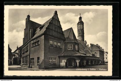 AK Löwenberg i. Schl., Rathaus