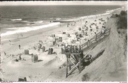 70099884 Kampen Sylt Kampen Strand o 1956