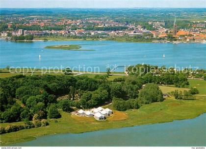 72929695 Schleswig Holstein Fliegeraufnahme Wikinger Museum Haithabu Schleswig