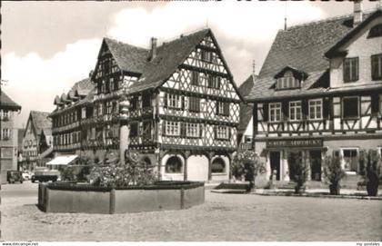 70080123 Schorndorf Wuerttemberg Schorndorf Brunnen