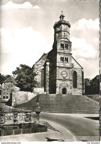 70099273 Schwaebisch Hall Schwaebisch Hall Kirche