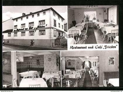 AK Schweina /Kr. Bad Salzungen, Restaurant und Cafe Frieden