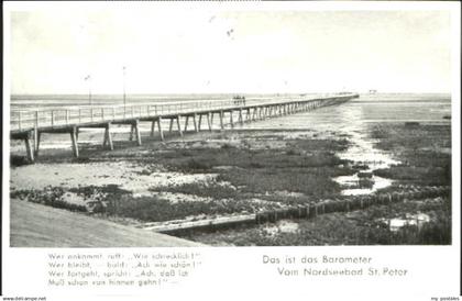 70079332 St Peter-Ording St Peter-Ording Bad x 1955