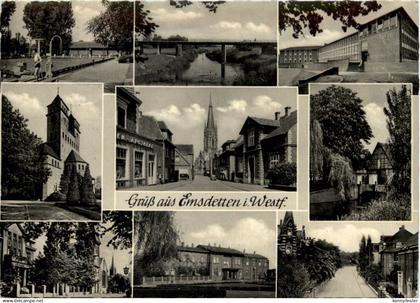 Gruss aus Emsdetten i. W., div. Bilder