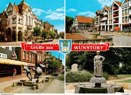 73839776 Wunstorf Strassenpartien Ortsmotive Brunnen