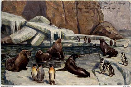 Stellingen - Carl Hagenbecks Tierpark - Walross Pinguin